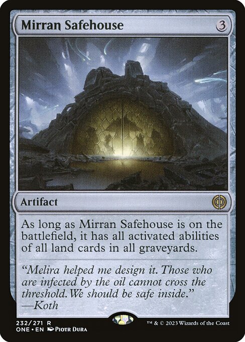 Mirran Safehouse ONE-232 Rare Near Mint Englisch Foil