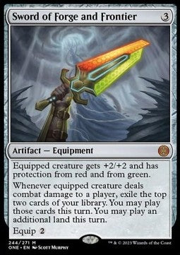 Schwert aus Schmelze und Wildnis ONE-244 Mythic Excellent Englisch Foil
