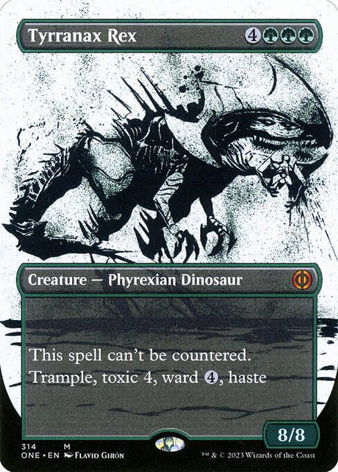 Tyrranax Rex (V.1) XONE-314 Mythic Near Mint Englisch Foil