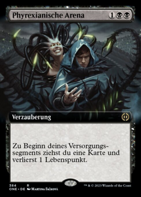 Phyrexianische Arena XONE-384 Rare Near Mint Deutsch