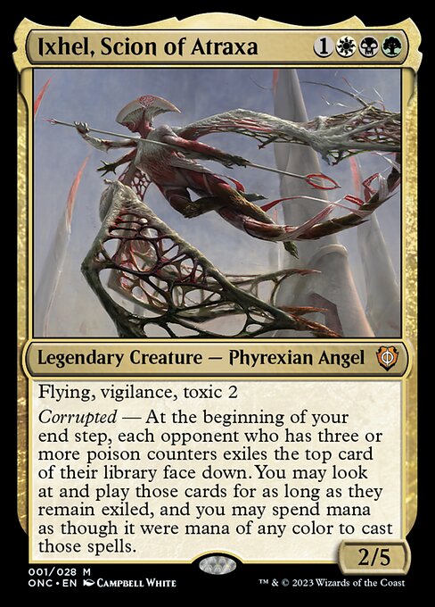 Ixhel, Scion of Atraxa ONC-1 Mythic Near Mint Englisch