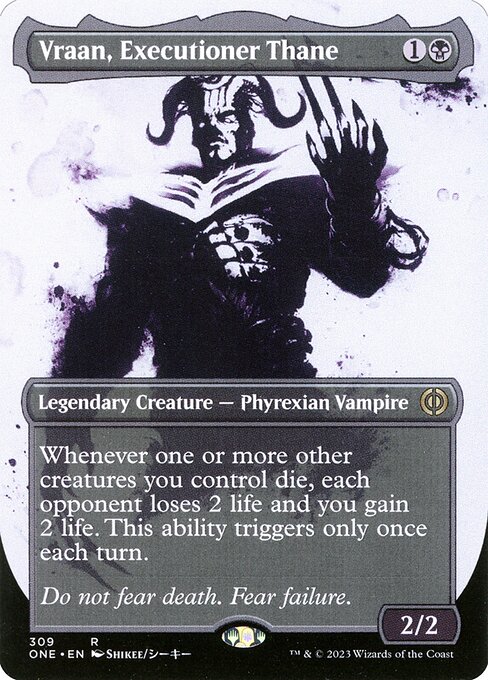 Vraan, Executioner Thane XONE-309 Rare Near Mint Englisch