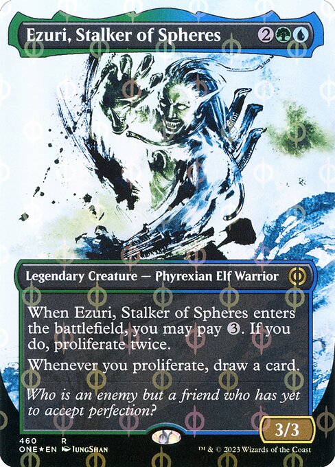 Ezuri, Schleicher der Sphären (V.2) XONE-460 Rare Near Mint Englisch Foil