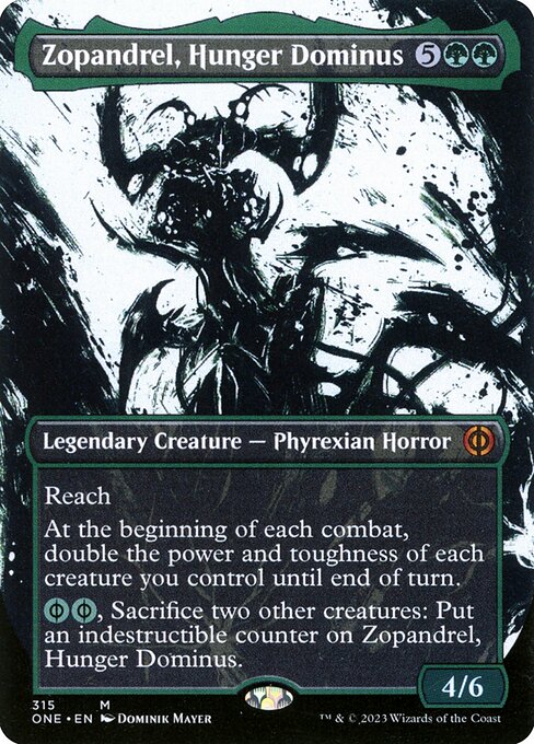 Zopandrel, Hunger Dominus (V.1) XONE-315 Mythic Excellent Englisch Foil