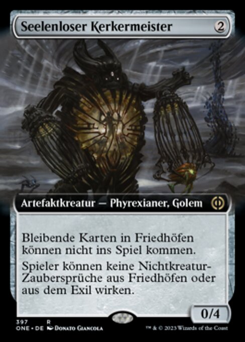 Seelenloser Kerkermeister XONE-397 Rare Near Mint Deutsch