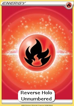 Fire Energy CRZ- Fixed Near Mint Englisch Reverse Holo