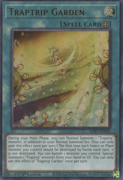 Traptrip Garden SDBT-023 Ultra Rare Excellent Englisch 1. Auflage