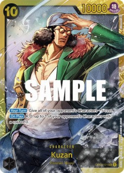Kuzan (OP02-121) (V.1) OP02 Secret Rare Near Mint Englisch