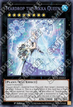 Teardrop the Rikka Queen (V.1) MAZE-EN053 Ultra Rare Near Mint Englisch 1. Auflage