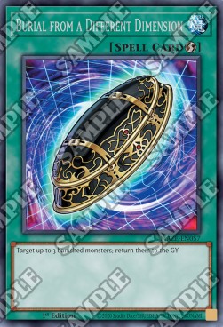 Begräbnis aus einer anderen Dimension MAZE-057 Rare Near Mint Deutsch 1. Auflage
