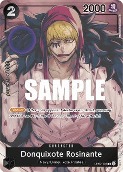 Donquixote Rosinante (OP02-108) (V.2) OP02 Alternate Art Near Mint Englisch