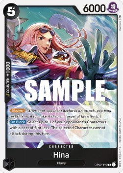 Hina (OP02-110) OP02 Rare Near Mint Englisch