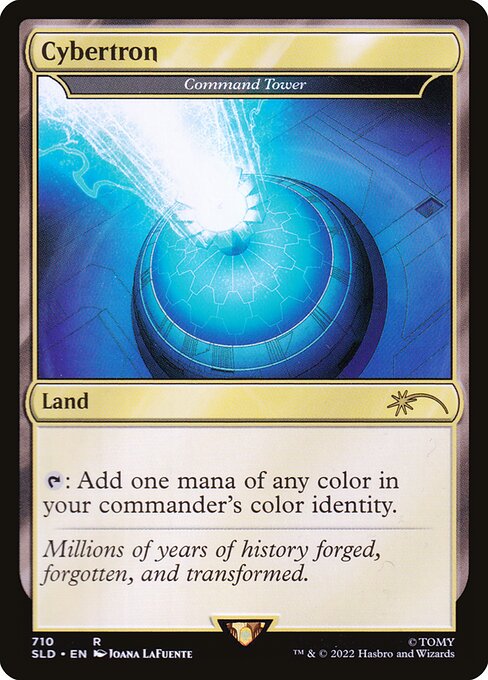 Command Tower SLD-710 Rare Near Mint Englisch Foil