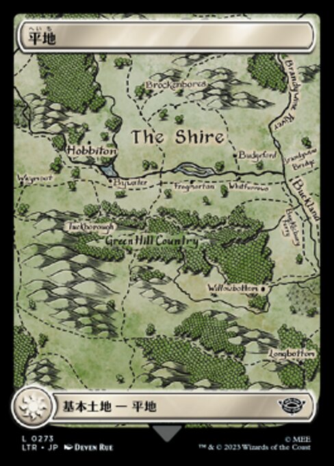 Plains (V.4) LTR-273 Land Good Japanisch Foil