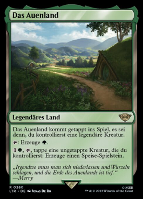Das Auenland LTR-260 Rare Near Mint Deutsch