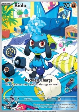 Riolu SVI-215 Illustration Rare Excellent Deutsch