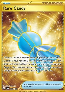 Rare Candy SVI-256 Secret Rare Excellent Italienisch
