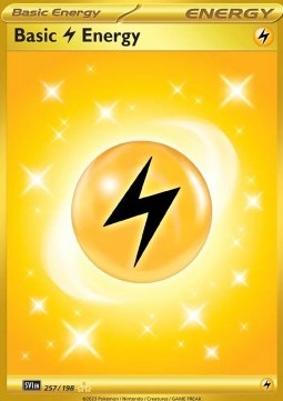 Lightning Energy SVI-257 Secret Rare Near Mint Englisch