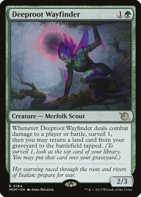 Deeproot Wayfinder MOM-184 Rare Near Mint Englisch