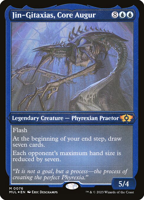 Jin-Gitaxias, Kern-Augur (V.2) MUL-76 Mythic Near Mint Englisch Foil