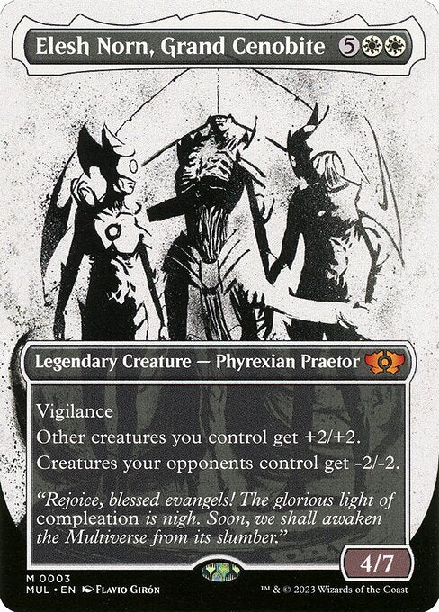 Elesh Norn, Grand Cenobite MUL-3 Mythic Excellent Englisch Foil