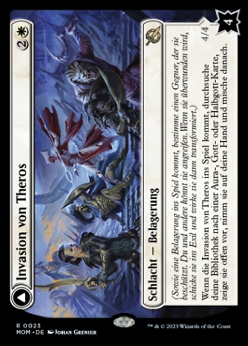 Invasion of Theros // Ephara, Ever-Sheltering MOM-23 Rare Near Mint Deutsch