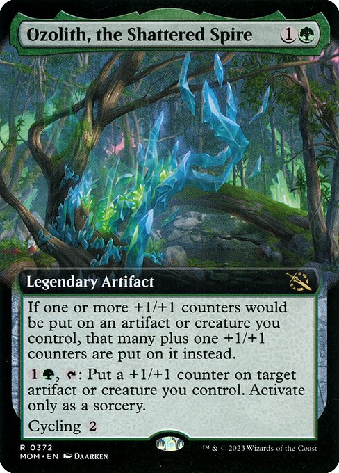 Ozolith, the Shattered Spire XMOM-372 Rare Near Mint Englisch Foil