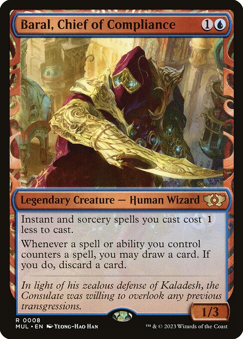 Baral, Chief of Compliance MUL-8 Rare Near Mint Englisch
