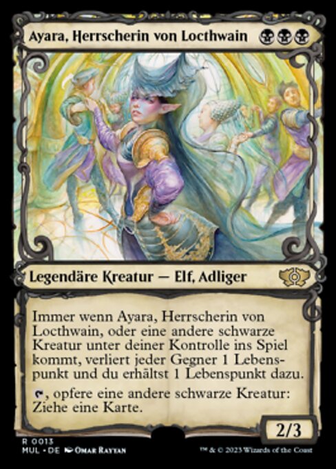 Ayara, Herrscherin von Locthwain (V.1) MUL-13 Rare Near Mint Deutsch