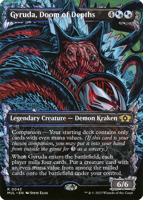 Gyruda, Doom of Depths MUL-42 Rare Near Mint Englisch