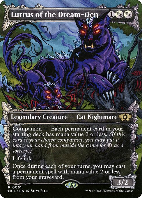 Lurrus of the Dream-Den MUL-51 Rare Near Mint Englisch Foil