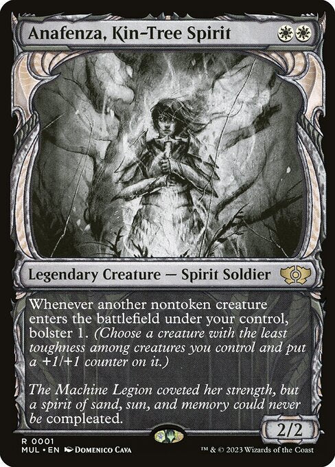 Anafenza, Kin-Tree Spirit MUL-1 Rare Near Mint Englisch Foil