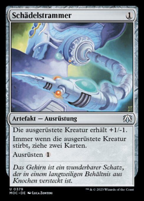 Schädelstrammer MOC-379 Uncommon Excellent Deutsch