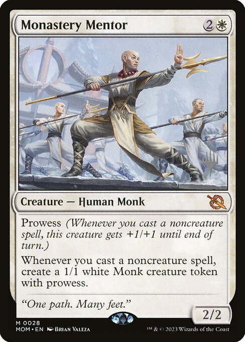 Monastery Mentor (V.2) PMOM-28 Rare Near Mint Englisch