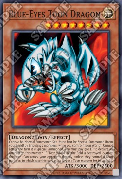 Blauäugiger Toon-Drache SRL-25TH-000 Secret Rare Near Mint Deutsch