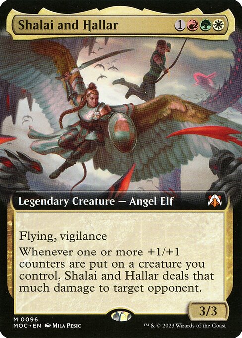 Shalai and Hallar XMOC-96 Mythic Near Mint Englisch Foil