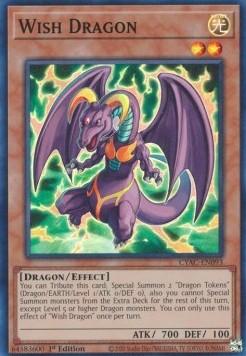 Wunschdrache CYAC-093 Super Rare Excellent Deutsch 1. Auflage