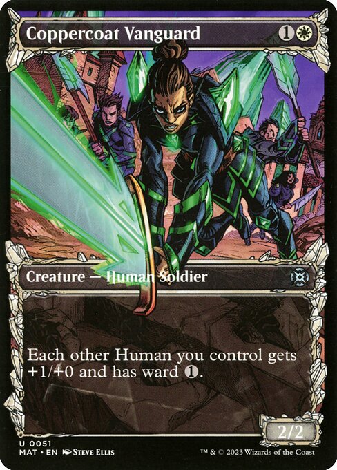 Vorhut der Kupferjacken (V.1) XMAT-51 Uncommon Excellent Englisch Foil