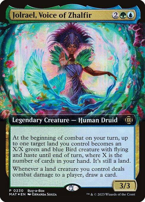 Jolrael, Voice of Zhalfir BABP-230 Rare Near Mint Englisch Foil