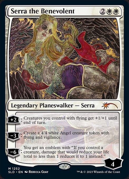Serra the Benevolent SLDSP3-1252 Mythic Near Mint Englisch Foil