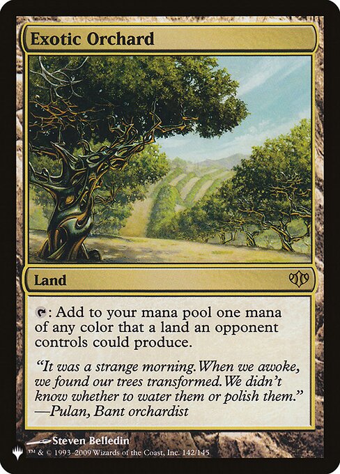 Exotic Orchard SLCFCB-142 Rare Near Mint Englisch