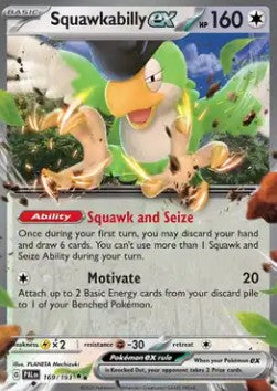 Squawkabilly ex PAL-169 Double Rare Near Mint Englisch