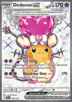 Dedenne ex PAL-239 Ultra Rare Excellent Deutsch