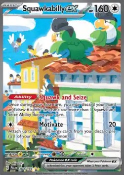 Squawkabilly ex PAL-264 Special Illustration Rare Near Mint Englisch