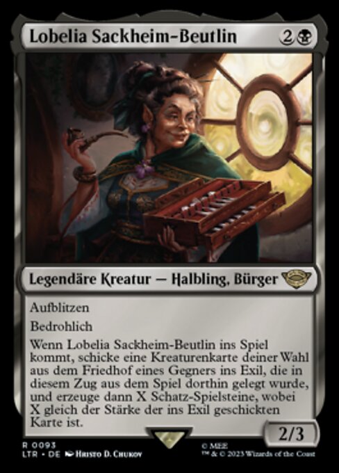 Lobelia Sackheim-Beutlin LTR-93 Rare Near Mint Deutsch