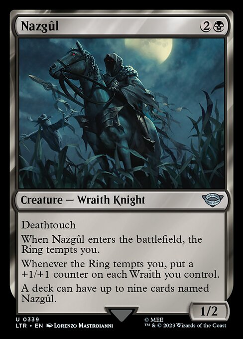 Nazgûl XLTR-339 Uncommon Excellent Englisch