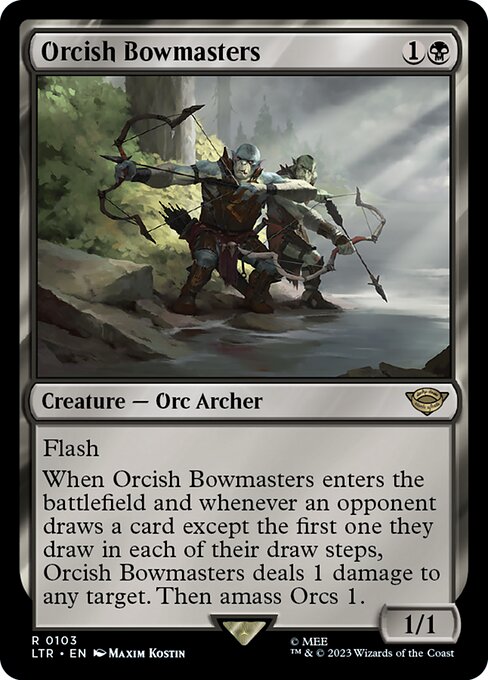 Orcish Bowmasters LTR-103 Rare Near Mint Englisch