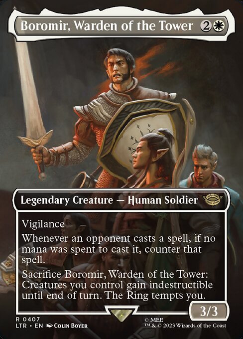 Boromir, Wächter des Turms (V.2) XLTR-407 Rare Near Mint Englisch