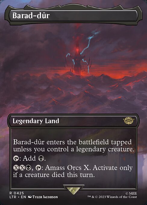 Barad-dûr (V.2) XLTR-425 Rare Excellent Englisch