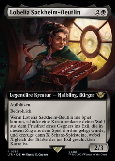 Lobelia Sackheim-Beutlin (V.1) XLTR-357 Rare Excellent Deutsch